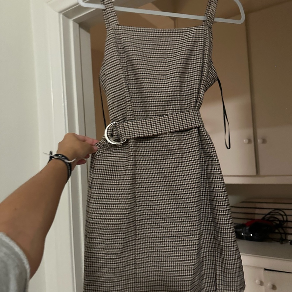 Pull&Bear Black and White Sleeveless Sundress